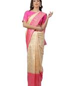 LONDON BEAUTY SILK SAREES WITH BLOUSE