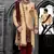 Fawn embroidered brocade sherwani