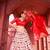 Women's Wear Red Dola Silk And Patola Print With Foil Work Patta For Wedding Lehenga Choli