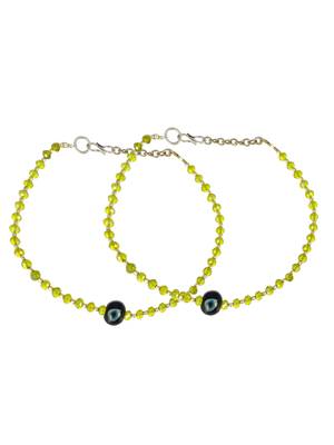 Yellow anklets 2