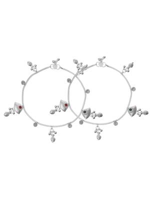 Silver anklets 3