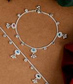 Silver anklets