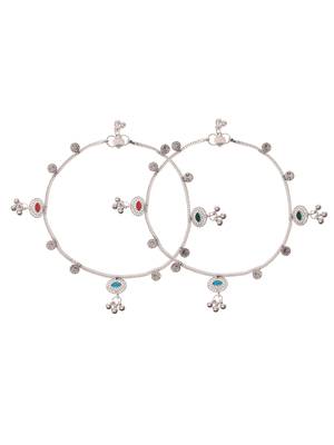 Silver anklets 3