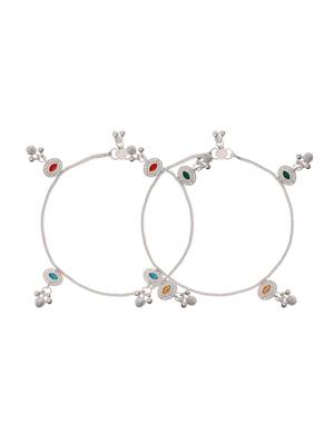 Silver anklets 3