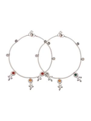Silver anklets 3