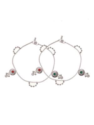 Silver anklets 3