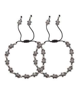 Silver anklets 3