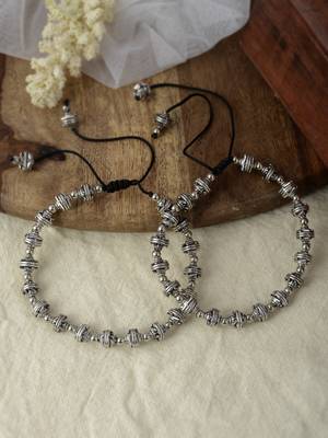 Silver anklets 1