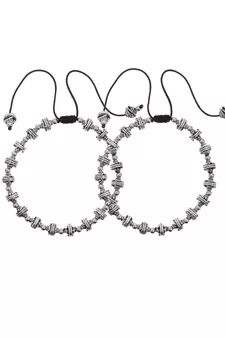 Silver anklets