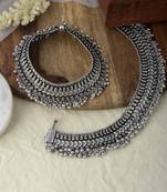 Silver anklets