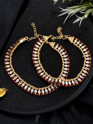 Gold anklets 1