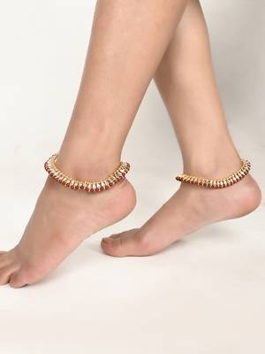 Gold anklets 2