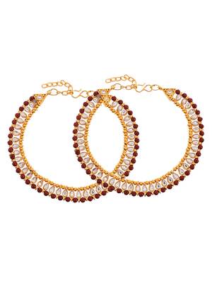 Gold anklets 3