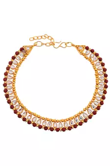 Gold anklets