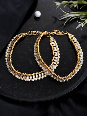 Gold anklets 1