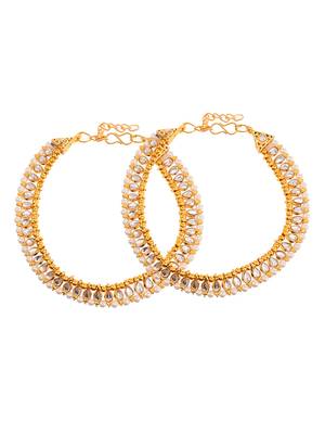 Gold anklets 3