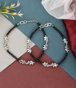Black anklets