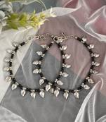Silver anklets
