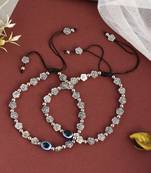 Silver anklets