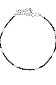 Black anklets