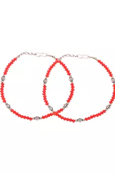 Red anklets