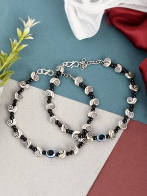 Silver anklets 1