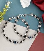 Silver anklets