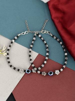 Silver anklets 1