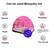 Polyester Adults Washable Wave Pattern Machardani Mosquito Net for Double Bed