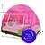 Polyester Adults Washable Wave Pattern Machardani Mosquito Net for Double Bed