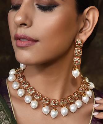 Multicolor pearl necklaces 3