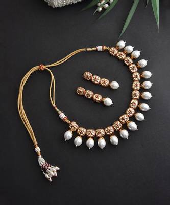 Multicolor pearl necklaces 5