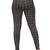 Grey printed cotton leggings