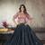 Girlish Dusty Pink Colour Top And Skirt Combo For Classy Party Looks