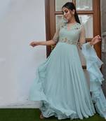 Fresh Mint Anarkali