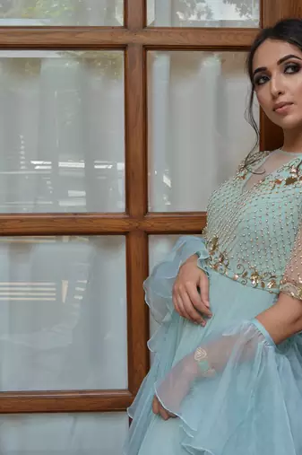 Fresh Mint Anarkali