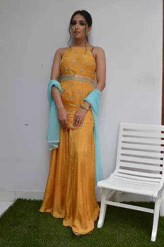 Dawn And Sea Sharara Set
