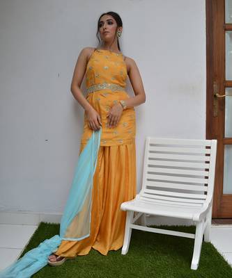 Dawn And Sea Sharara Set 3
