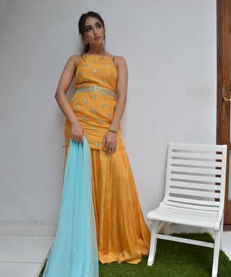 Dawn And Sea Sharara Set 4