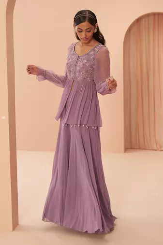 Lilac Breeze Sharara