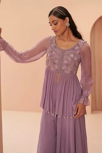 Lilac Breeze Sharara