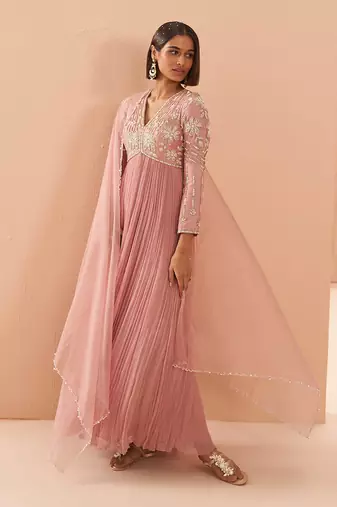 Orchid Anarkali