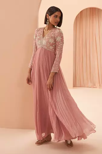 Orchid Anarkali