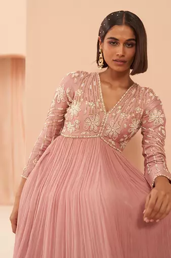 Orchid Anarkali