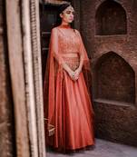 Sunset Corset Lehenga Set