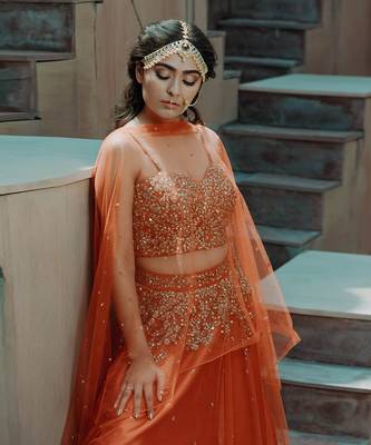 Sunset Corset Lehenga Set 2