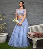 Lilac Rose Lehenga Set