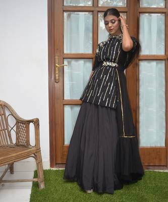 Belted Suit Set 1