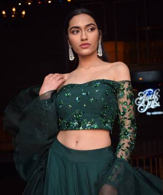 Emerald Dreamy Lehenga Set 2