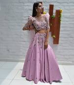Dream Lilac Lehenga Set